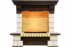 Dimplex Pierre Luxe (угловой) (под очаг Cassete 600) (портал)